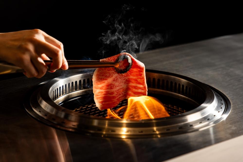 「八和和牛燒肉專門店 台中店」燒肉。