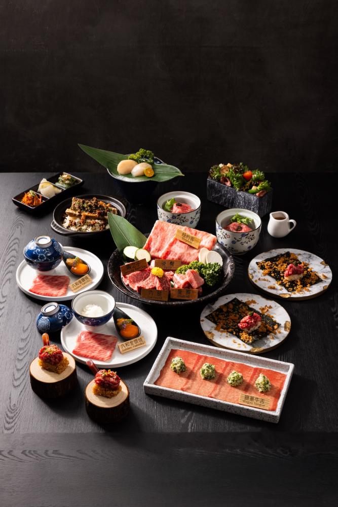 「八和和牛燒肉專門店 台中店」料理。