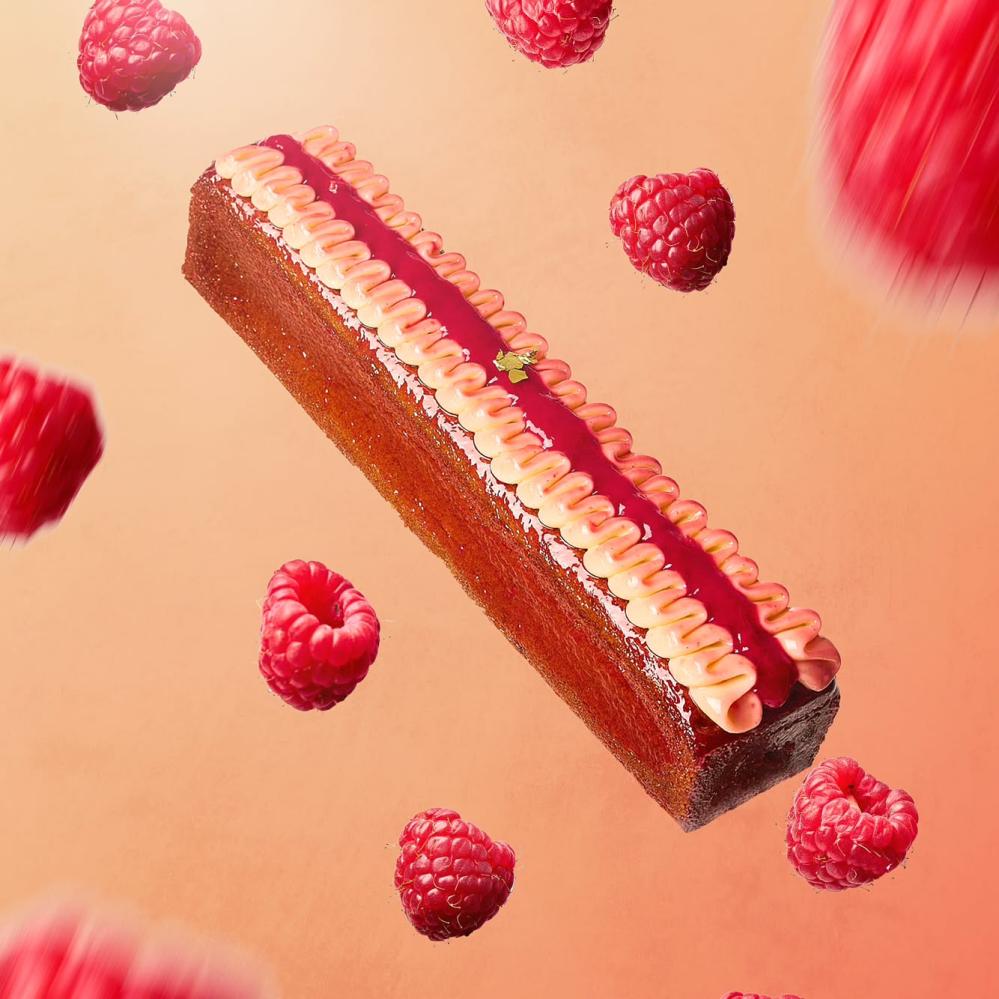 Pierre-Henri Roullard 的招牌覆盆子長條。