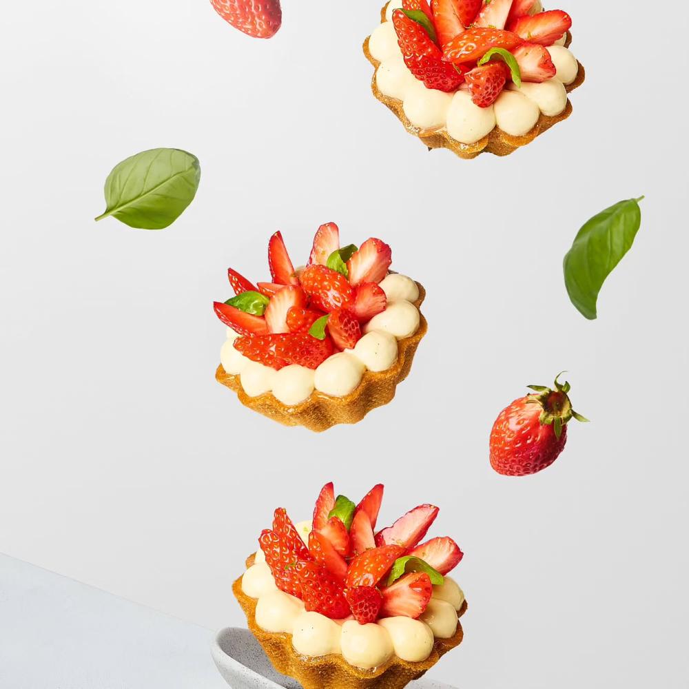 Pierre-Henri Roullard 的招牌草莓塔。