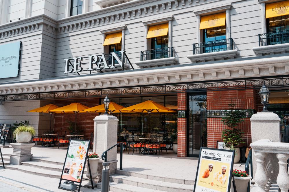 神戶 LE PAN 總本店外觀。