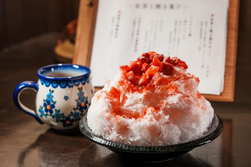 「神戶蜂蜜茶葉店 神戶國際會館 SOL 店」冰品。