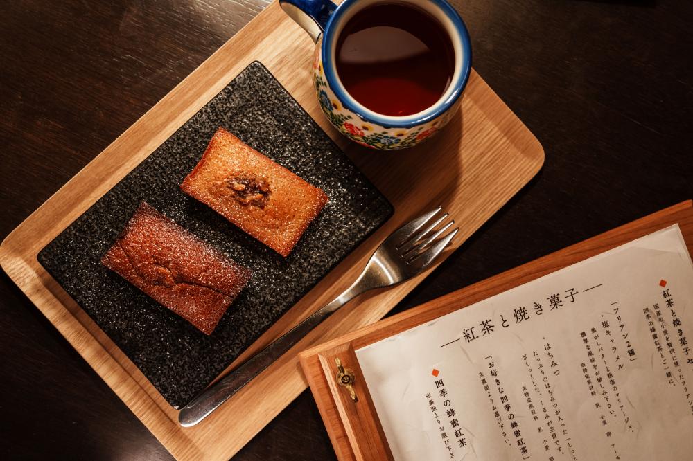 「神戶蜂蜜茶葉店 神戶國際會館 SOL 店」甜點。