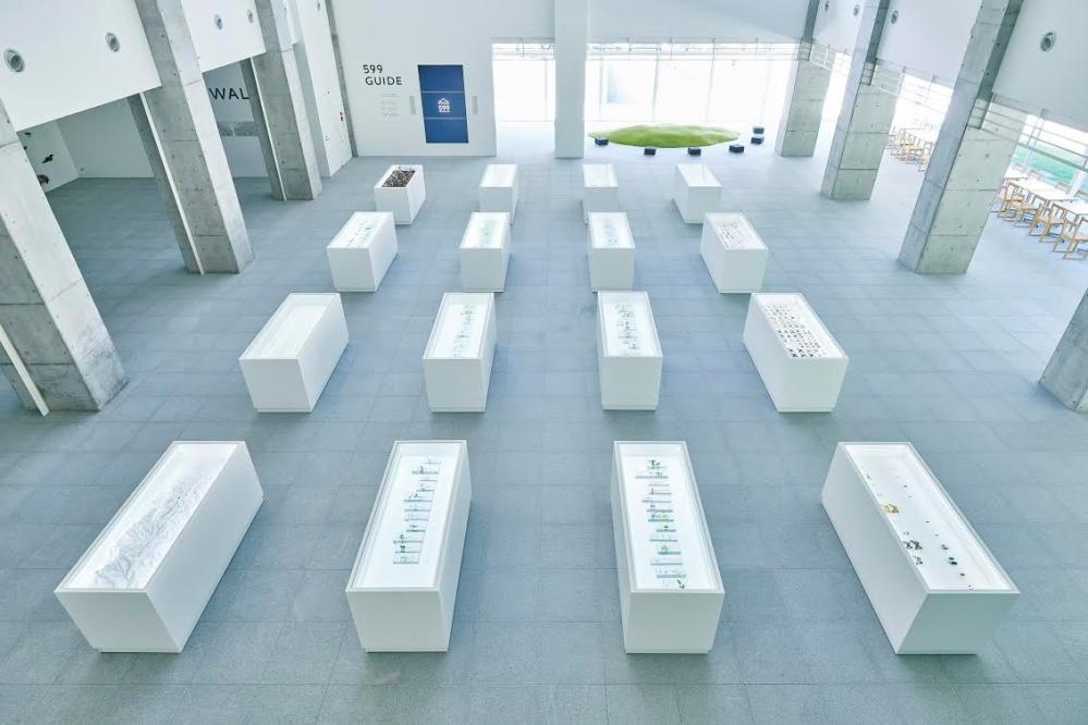 高尾599博物館內部空間。