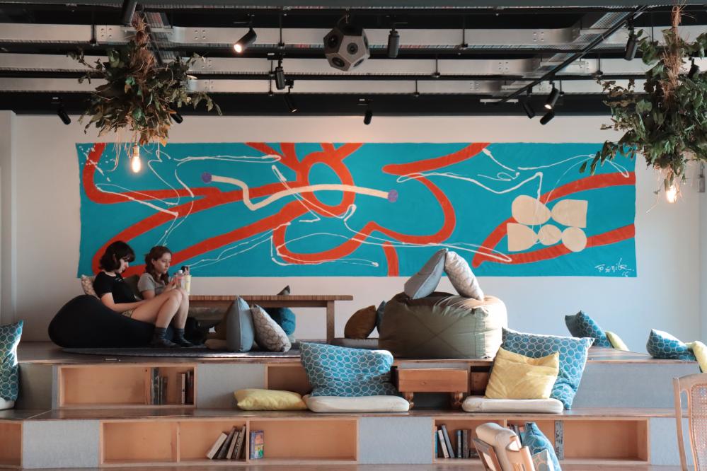 U.I.J ╳ To smile：Sound Blooms 場景。