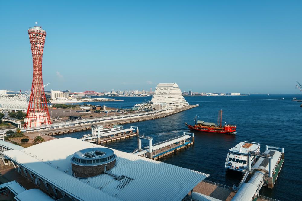 神戶國際飯店 Hotel La Suite Kobe Harborland 神戶塔風景。