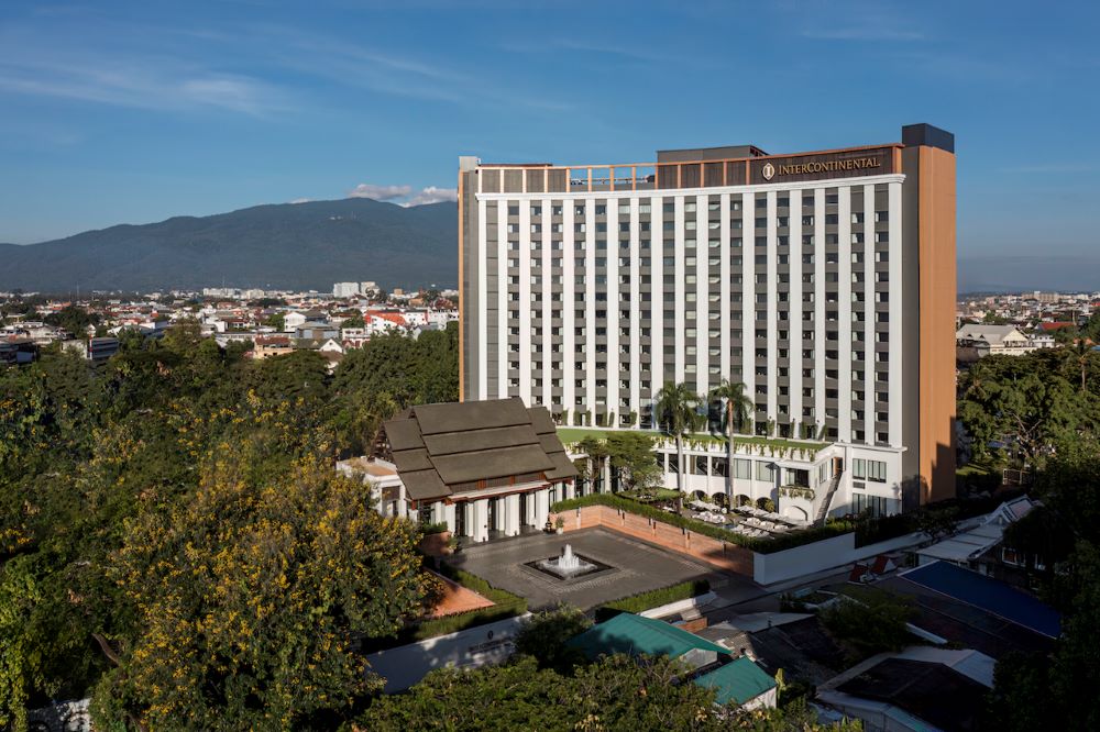 清邁美平洲際酒店外觀。