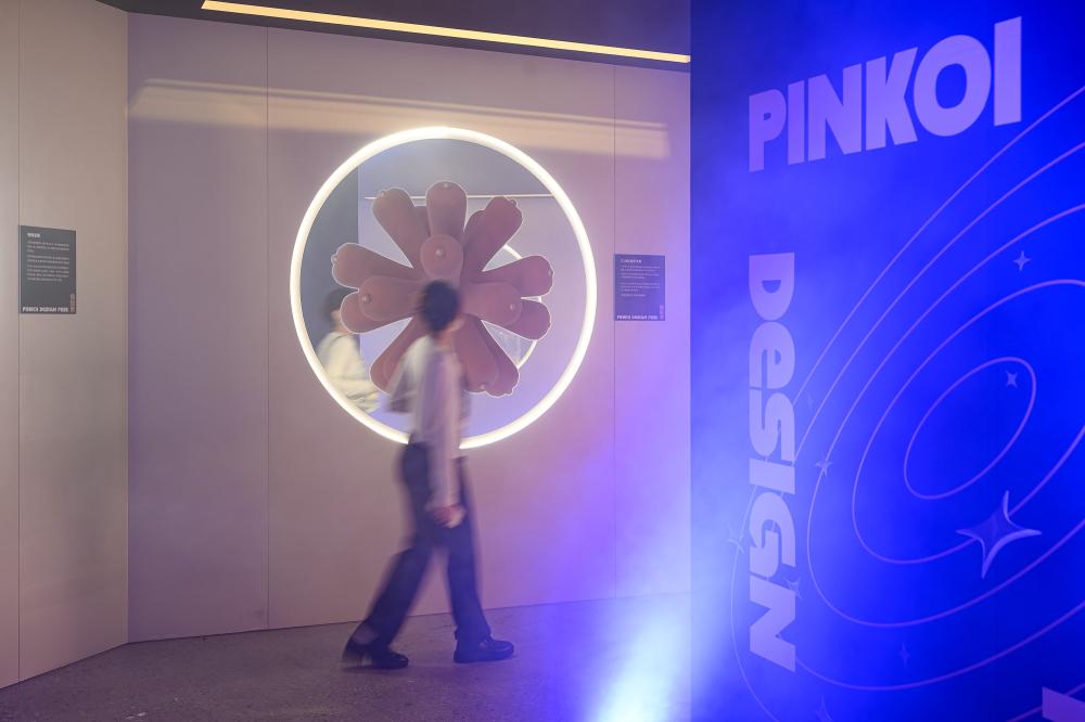 Pinkoi 瘋設祭10週年場景示意圖。