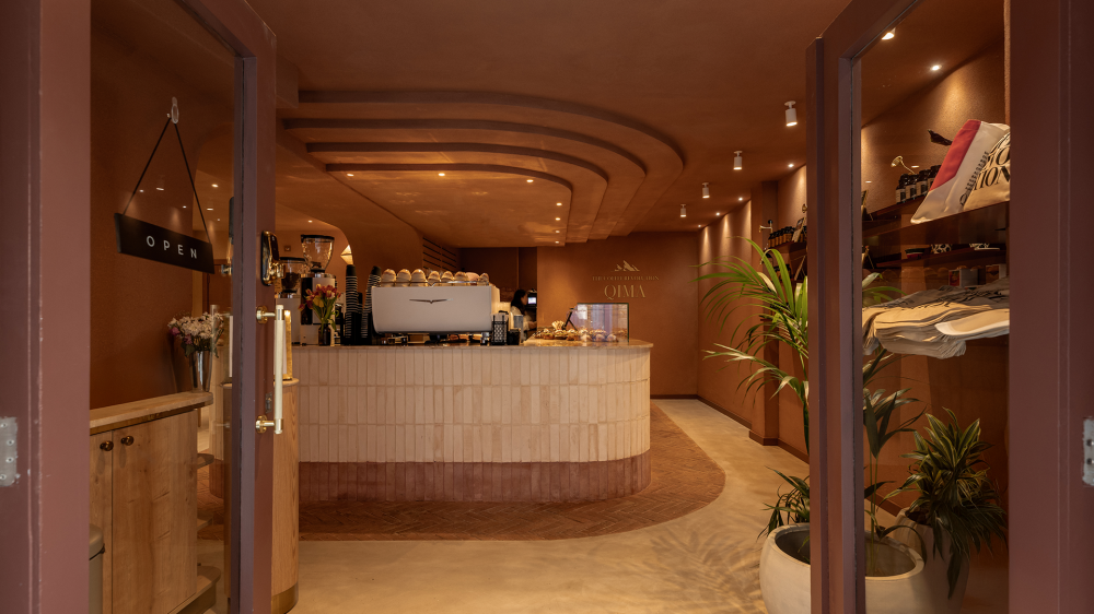 倫敦咖啡館 QIMA CAFÉ 空間。