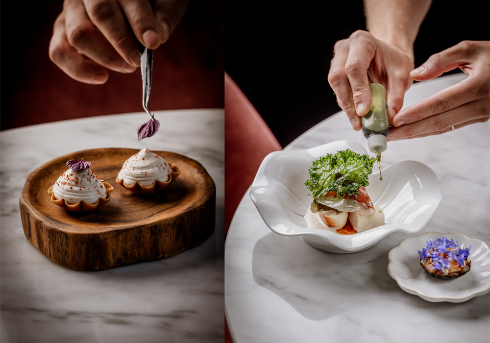 倫敦米其林餐廳 Caractère 料理。