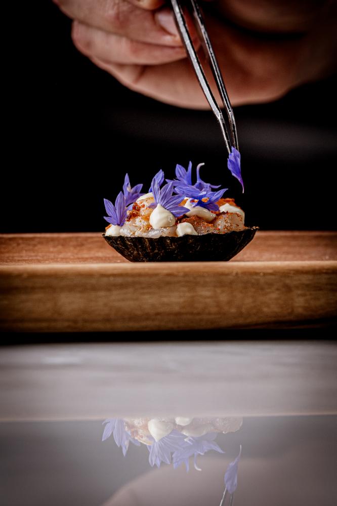 倫敦米其林餐廳 Caractère 料理。