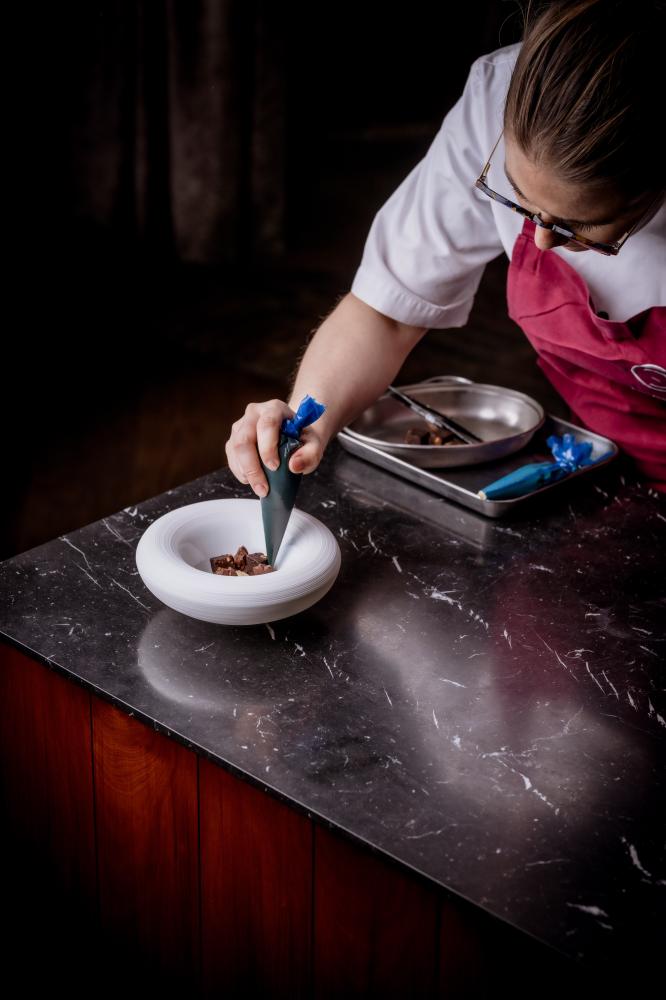 倫敦米其林餐廳 Caractère 料理。