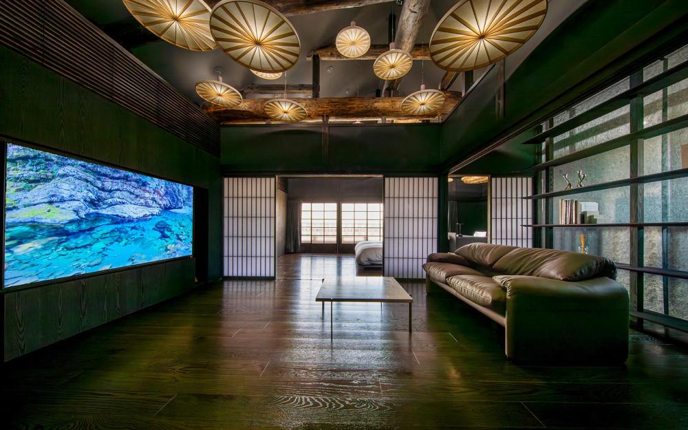 「鍋島 Auberge Fuku」的核心建築「本邸」由隈研吾事務所設計