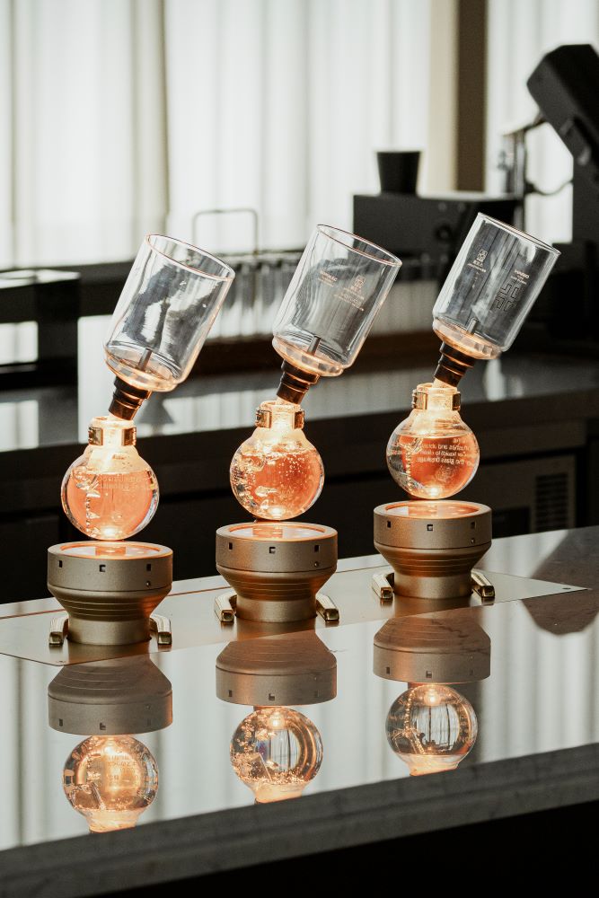 台北 NP Atelier 咖啡設施。