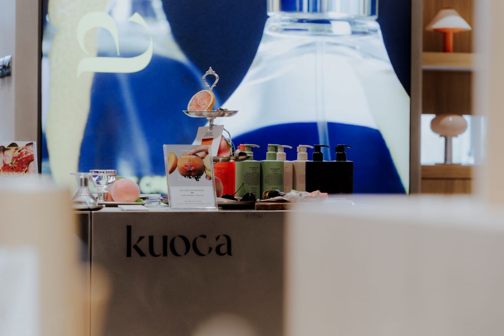 kuoca Eau de Parfum 瑪黑家居 快閃店店面圖。