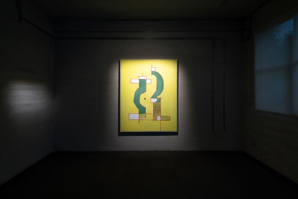 金馬賓館當代美術館年度展覽《吟遊時空 — 霍剛、權純益》場景。