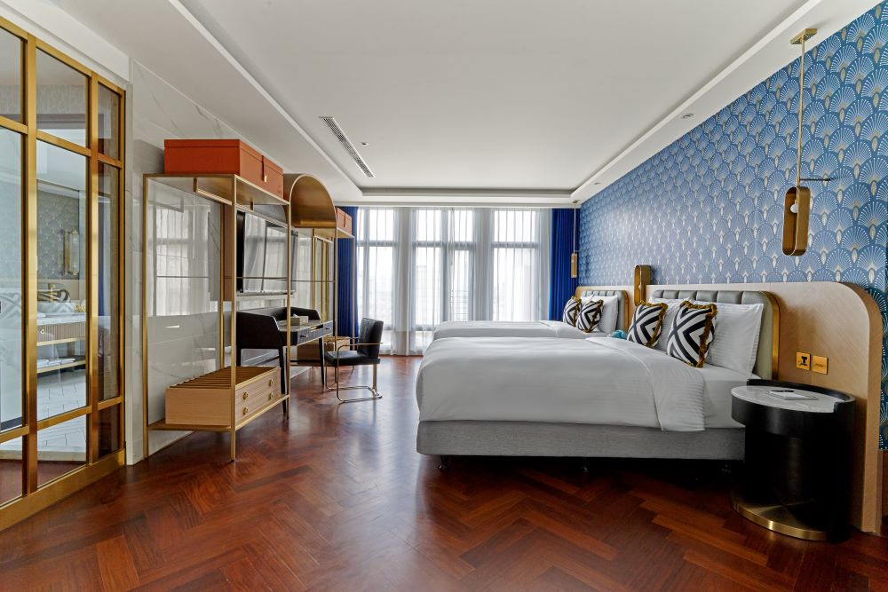 台中 OKU HOTEL 歐酷酒店套房。