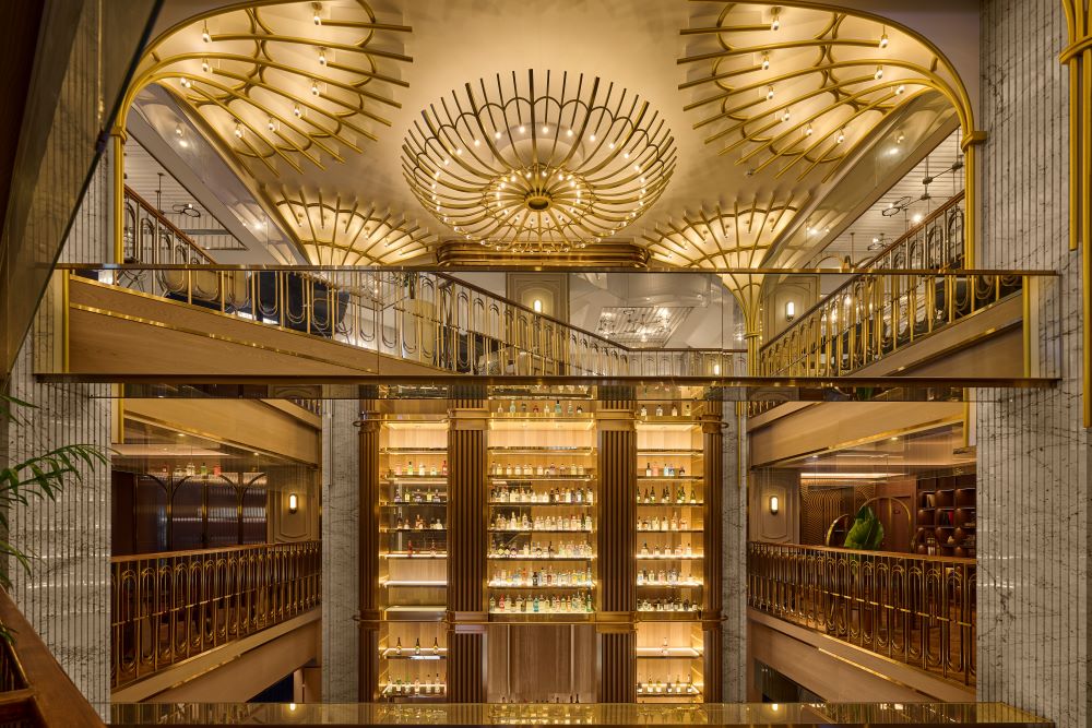 台中 OKU HOTEL 歐酷酒店酒吧。