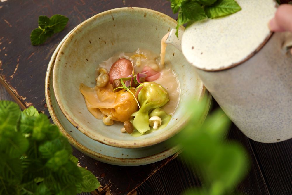 The One 南園人文客棧首創「定點式度假」料理。