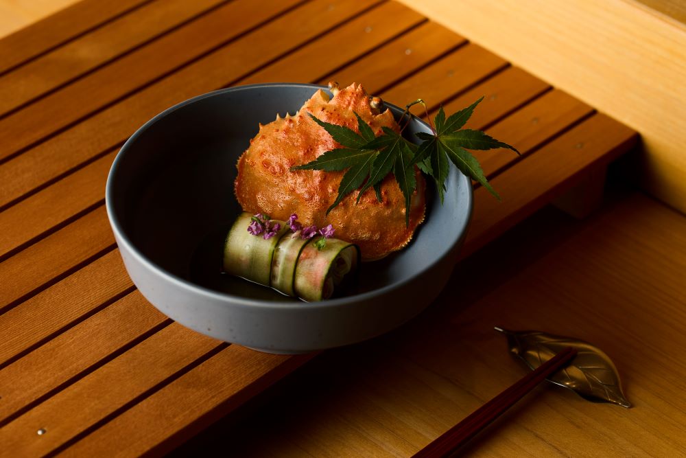 台北餐廳「Nikai 二階割烹」全新冬季菜單料理。