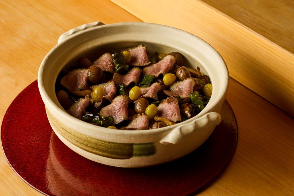 台北餐廳「Nikai 二階割烹」全新冬季菜單料理。