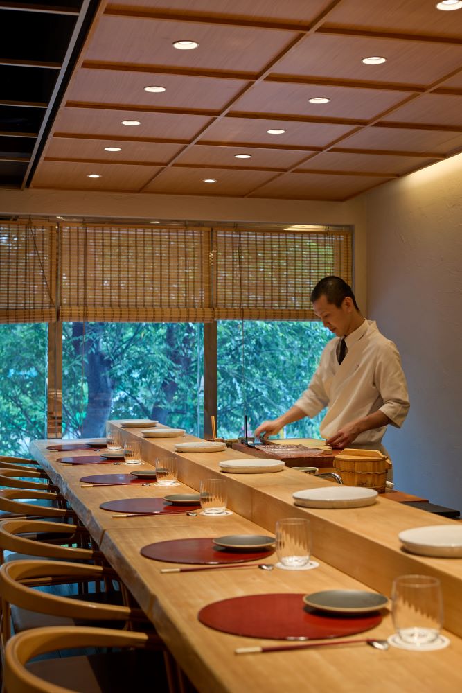 台北餐廳「Nikai 二階割烹」全新冬季菜單環境場景。