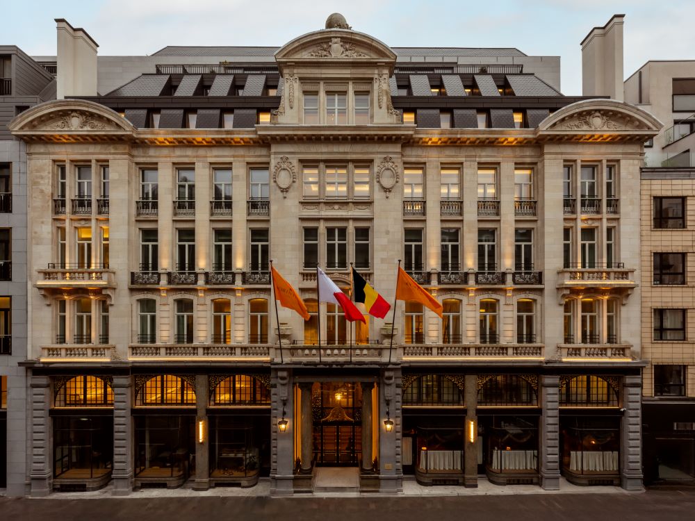 比利時飯店 Corinthia Brussels 外觀。