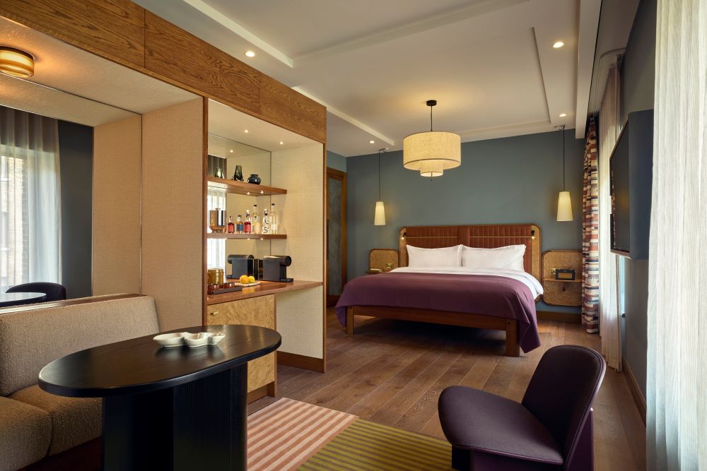 荷蘭品牌飯店 Sir Devonshire Square 套房。