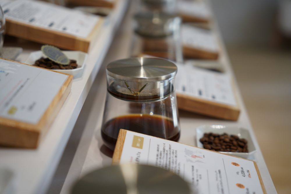 Taoca Coffee 東京南青山店咖啡。