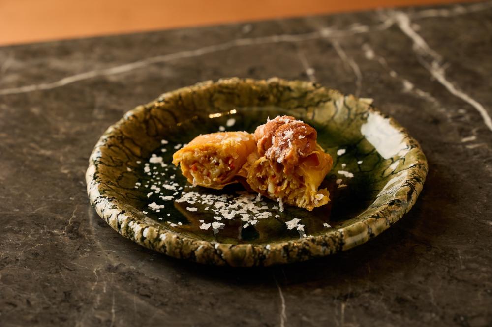 蟹．海膽．春捲