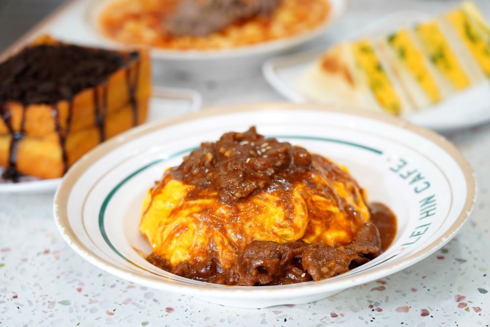 澳門利軒冰室料理。