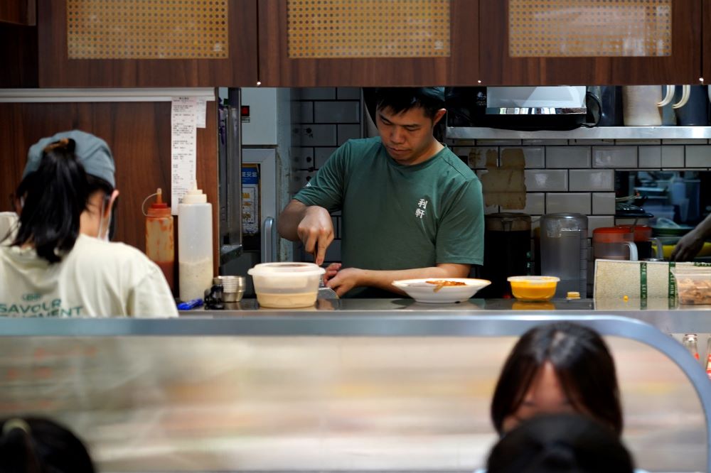 澳門利軒冰室餐廳空間。