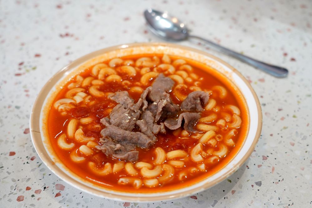 澳門利軒冰室料理。