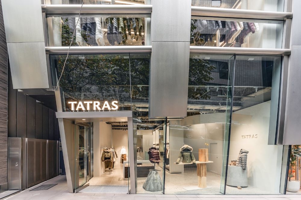 TATRAS GINZA 銀座店。