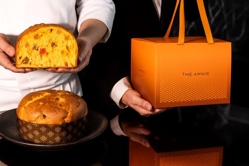 香氣馥郁的米蘭經典水果麵包 Panettone。