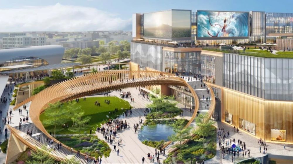 台中「D-ONE 第一大天地」。