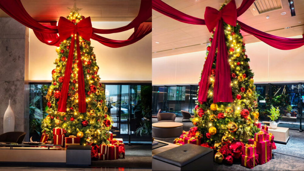 高雄日航酒店聖誕樹。