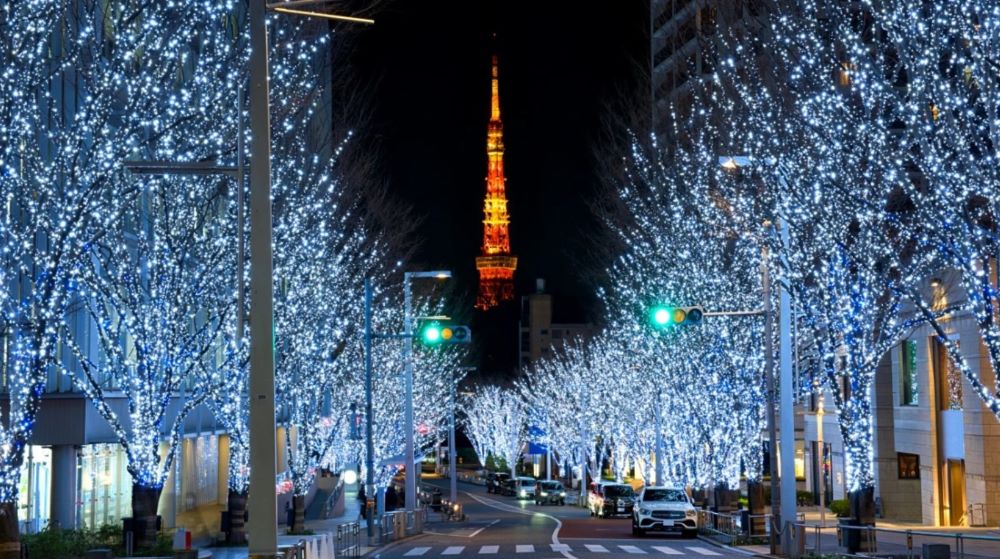 「六本木之丘聖誕2025」風景。