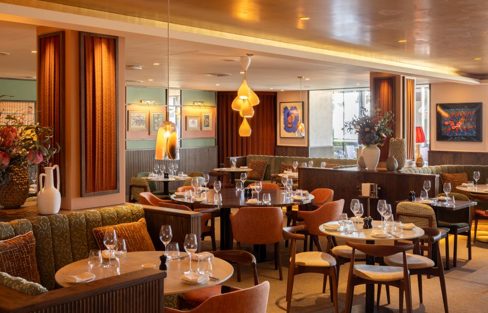 倫敦皇家歌劇院全新餐廳 Cicoria 空間。