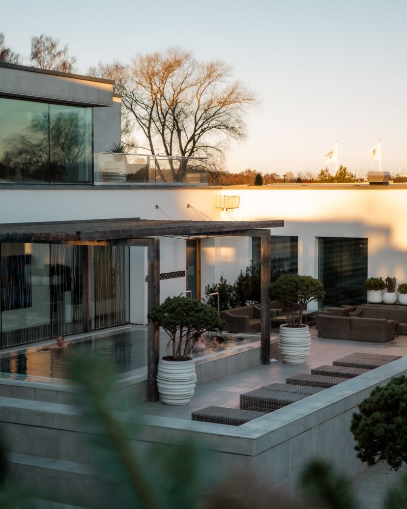 瑞典溫泉飯店 Sankt Jörgen Park 外觀。