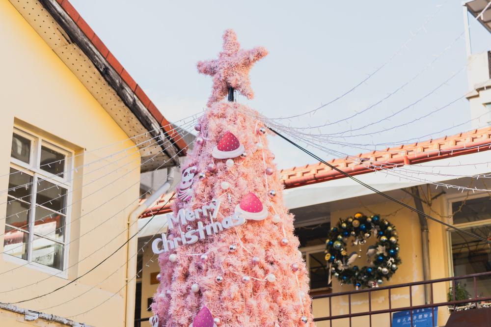 粉莓好耶～誕樹