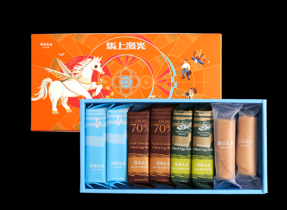 海有福｜新年蛋捲禮盒 8入