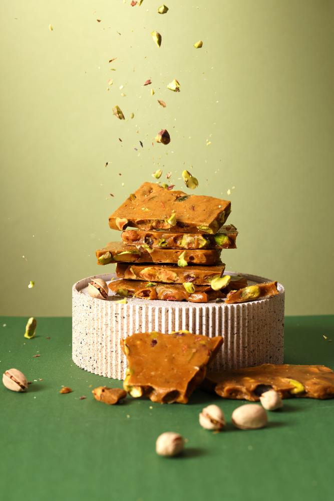 開心果奶油脆糖