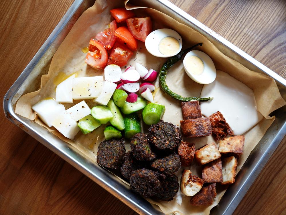 耶路撒冷烤白花椰菜