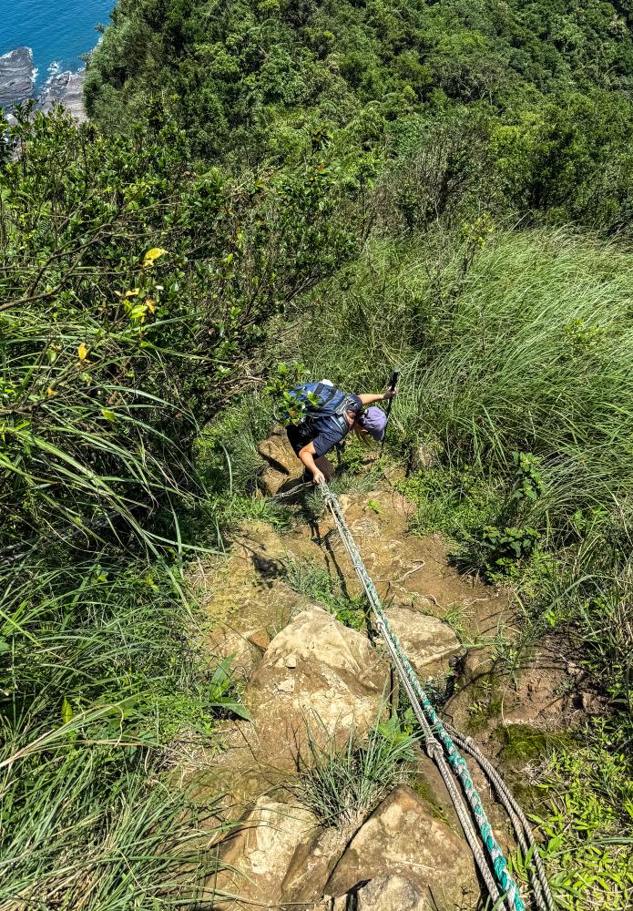 雪山尾稜北段古道