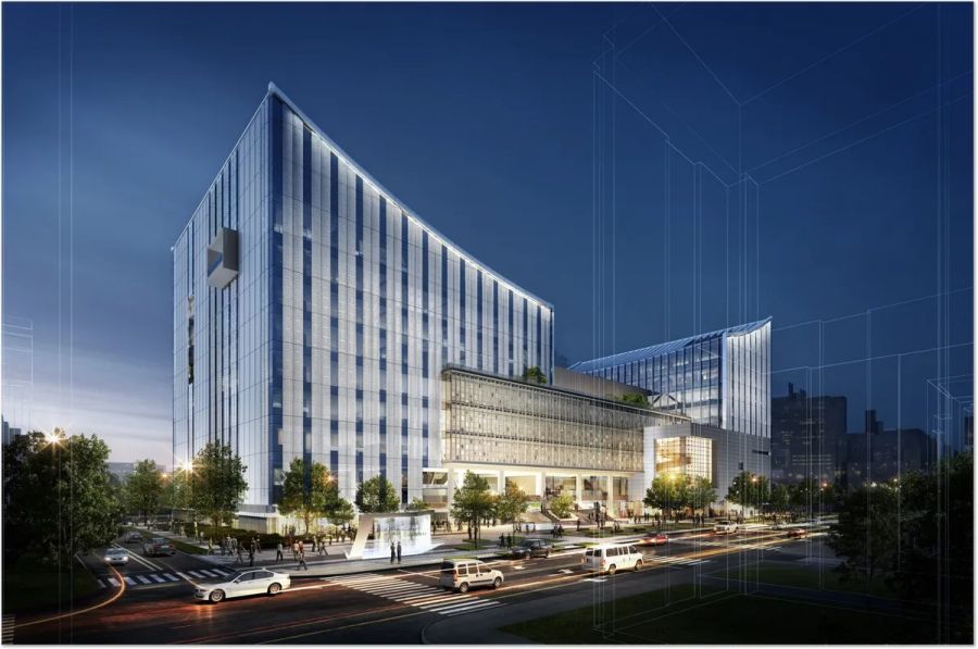 音圖中心建築模擬示意圖