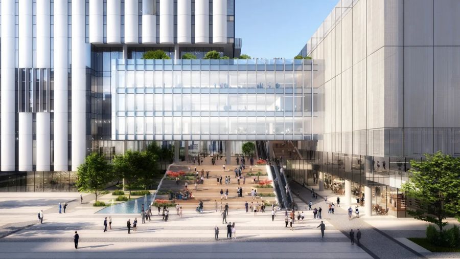 音圖中心建築模擬示意圖