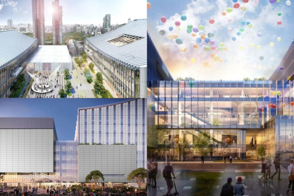 音圖中心建築模擬示意圖