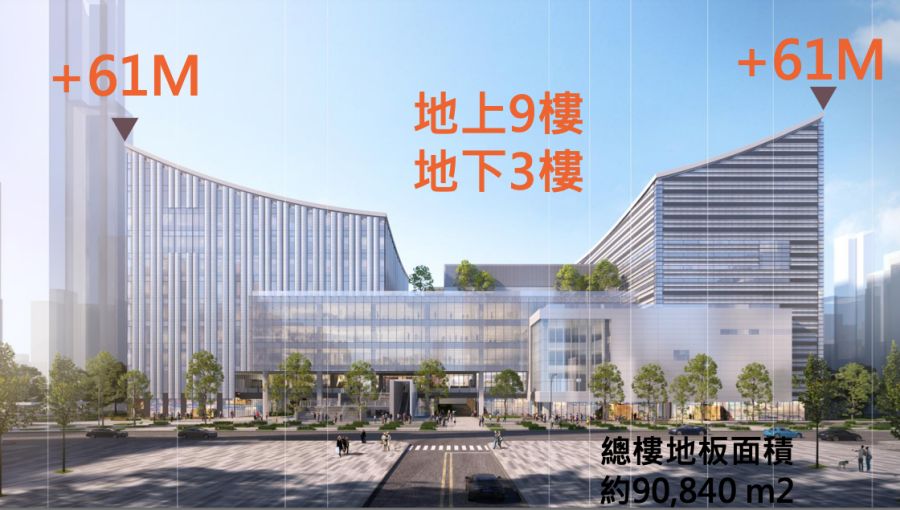 音圖中心建築模擬示意圖