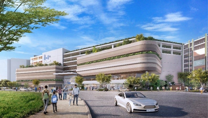 高雄 LaLaport 模擬示意圖